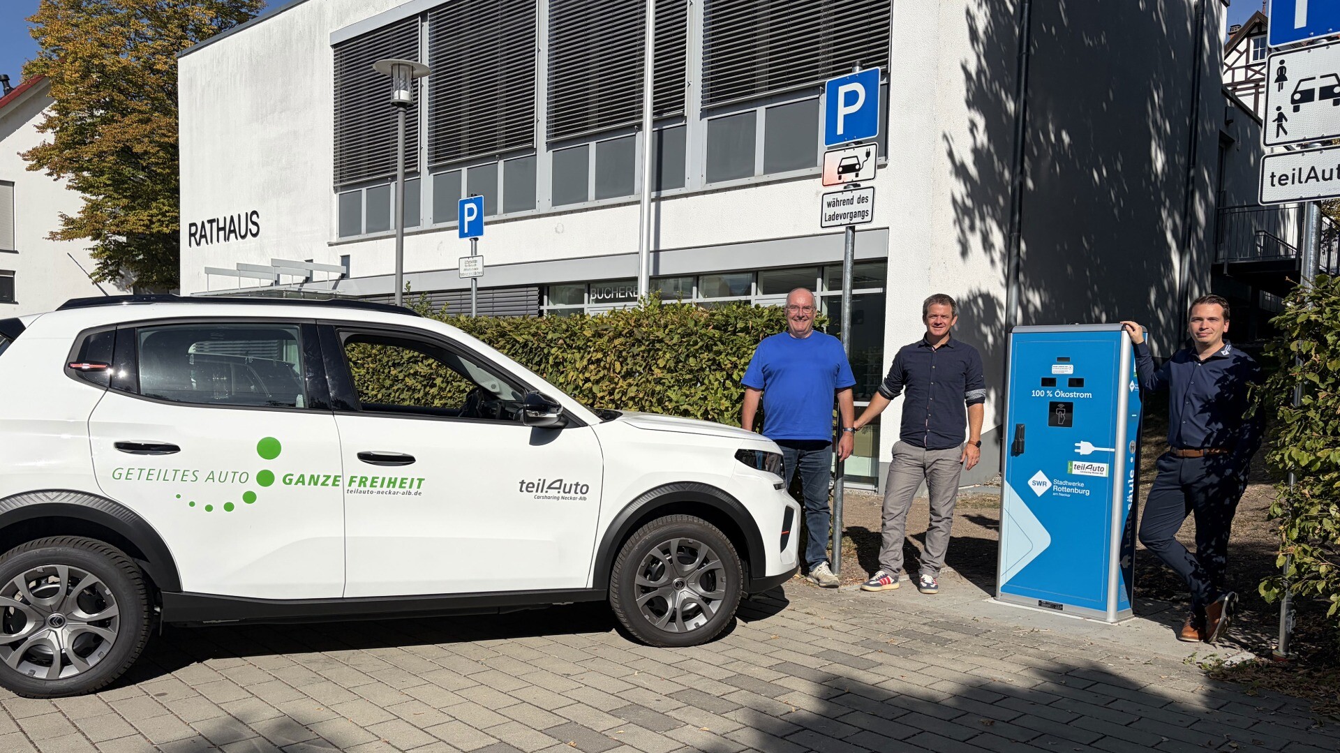 Ladestation Wurmlingen geht in Betrieb