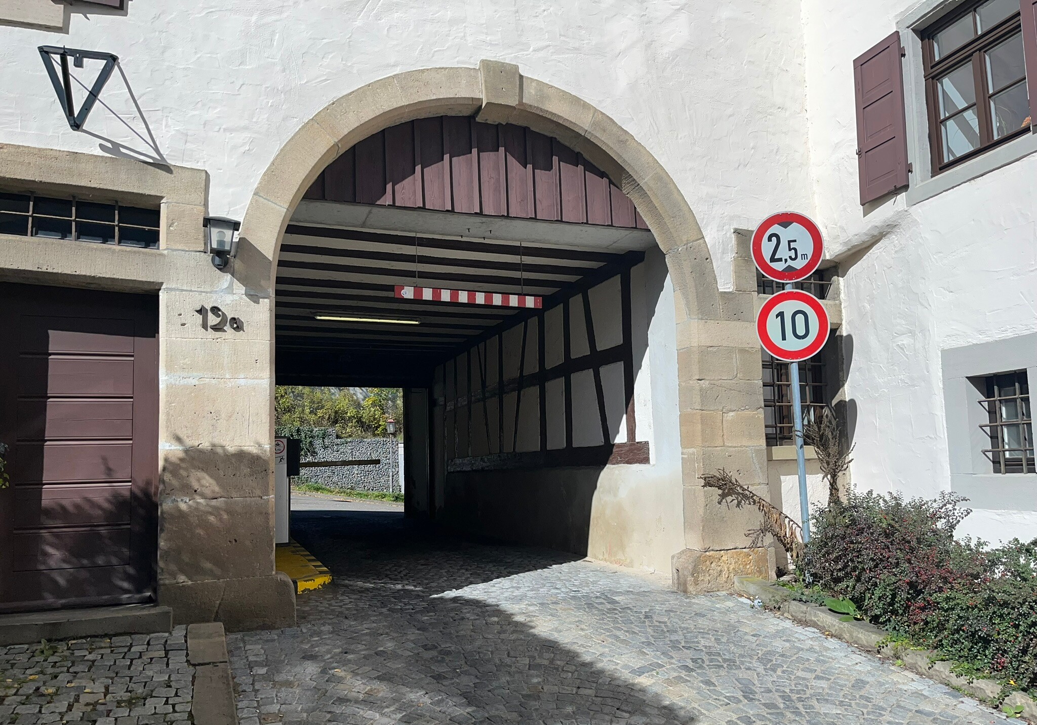 Parkhaus Rathaus Durchfahrtshöhe