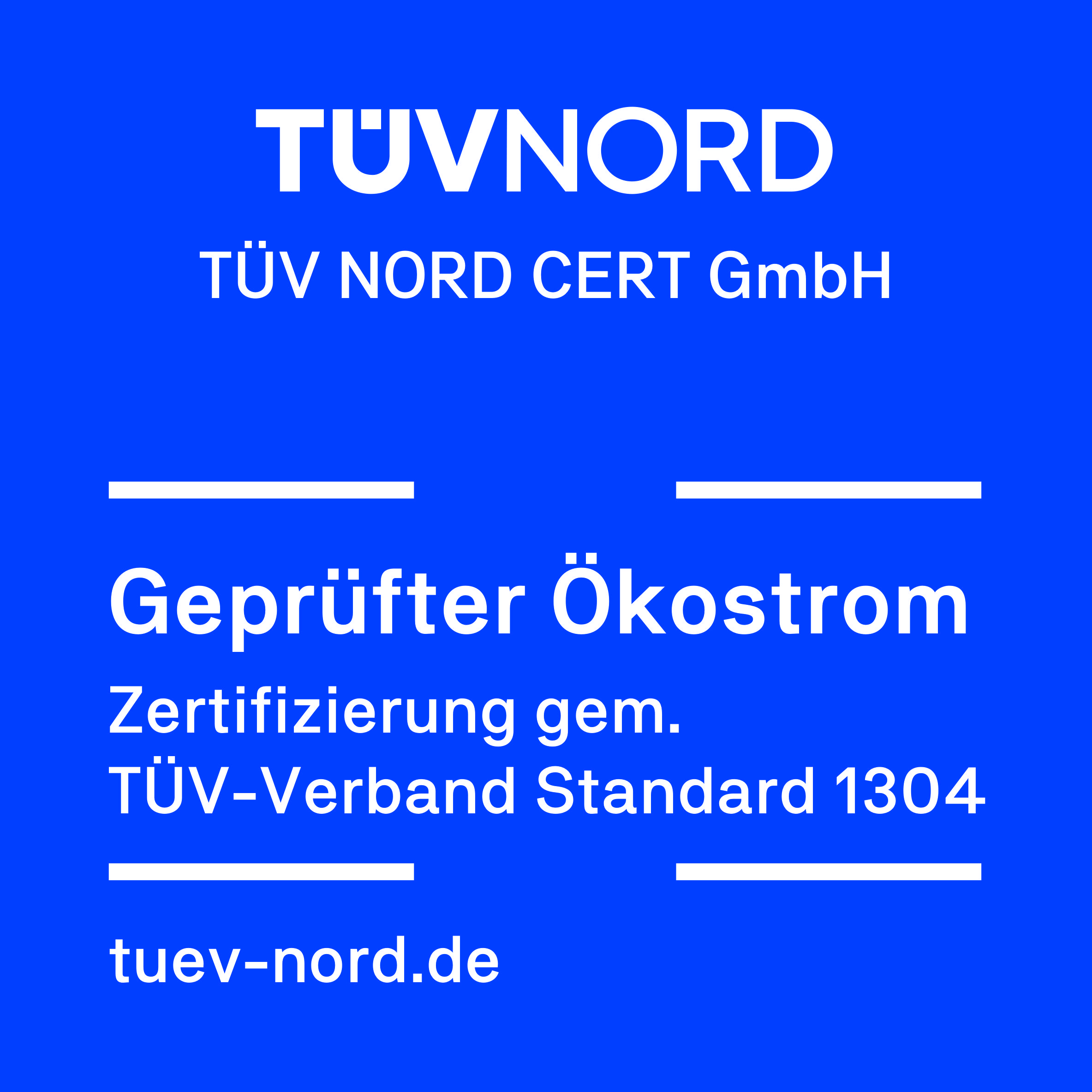 Gepruefter-Oekostrom-VdTUEV-Standard